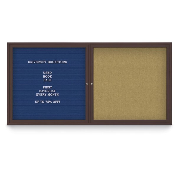 Corkboard, Pearl/Black, 96"x48"